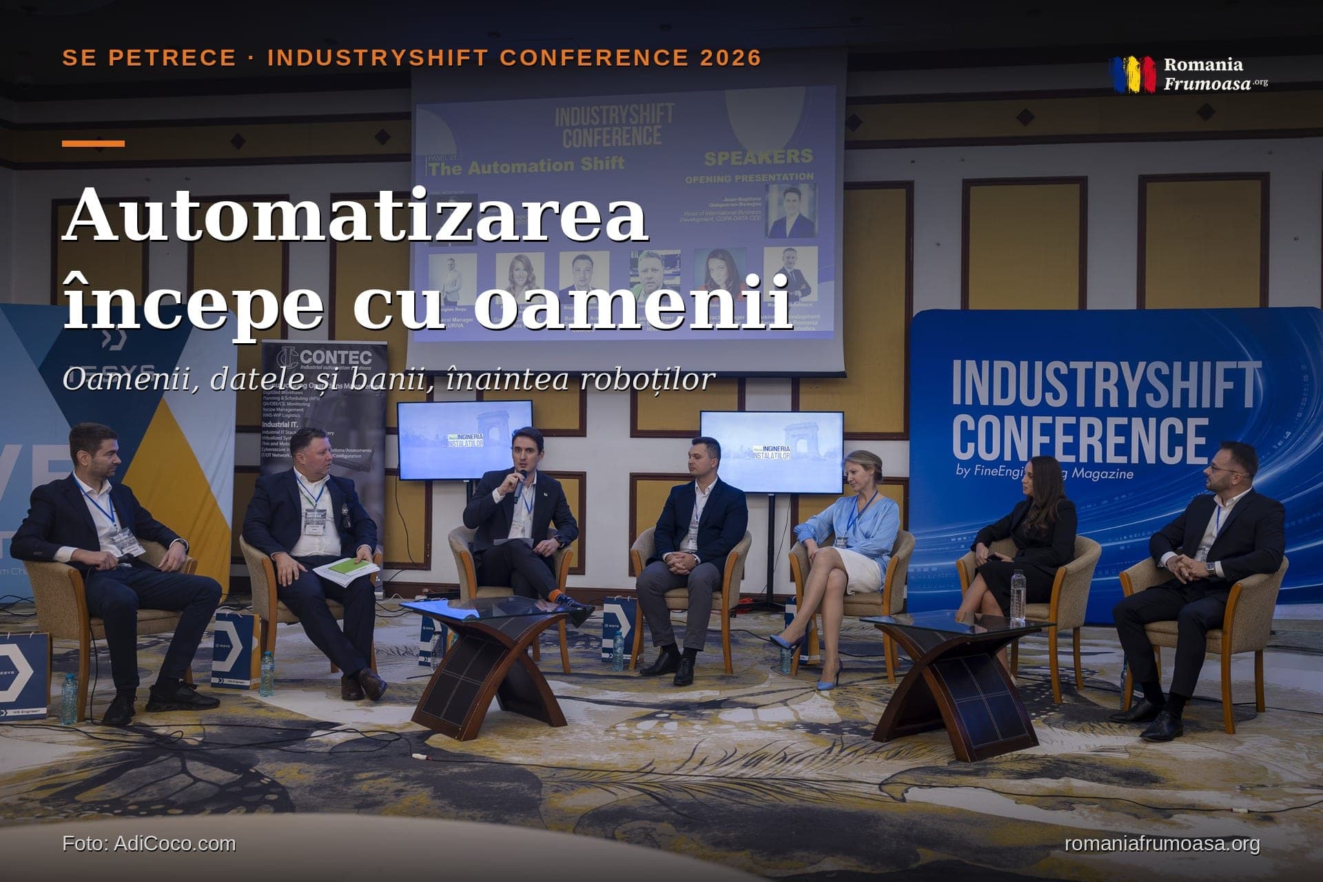 IndustryShift 2026: automatizarea începe cu oamenii