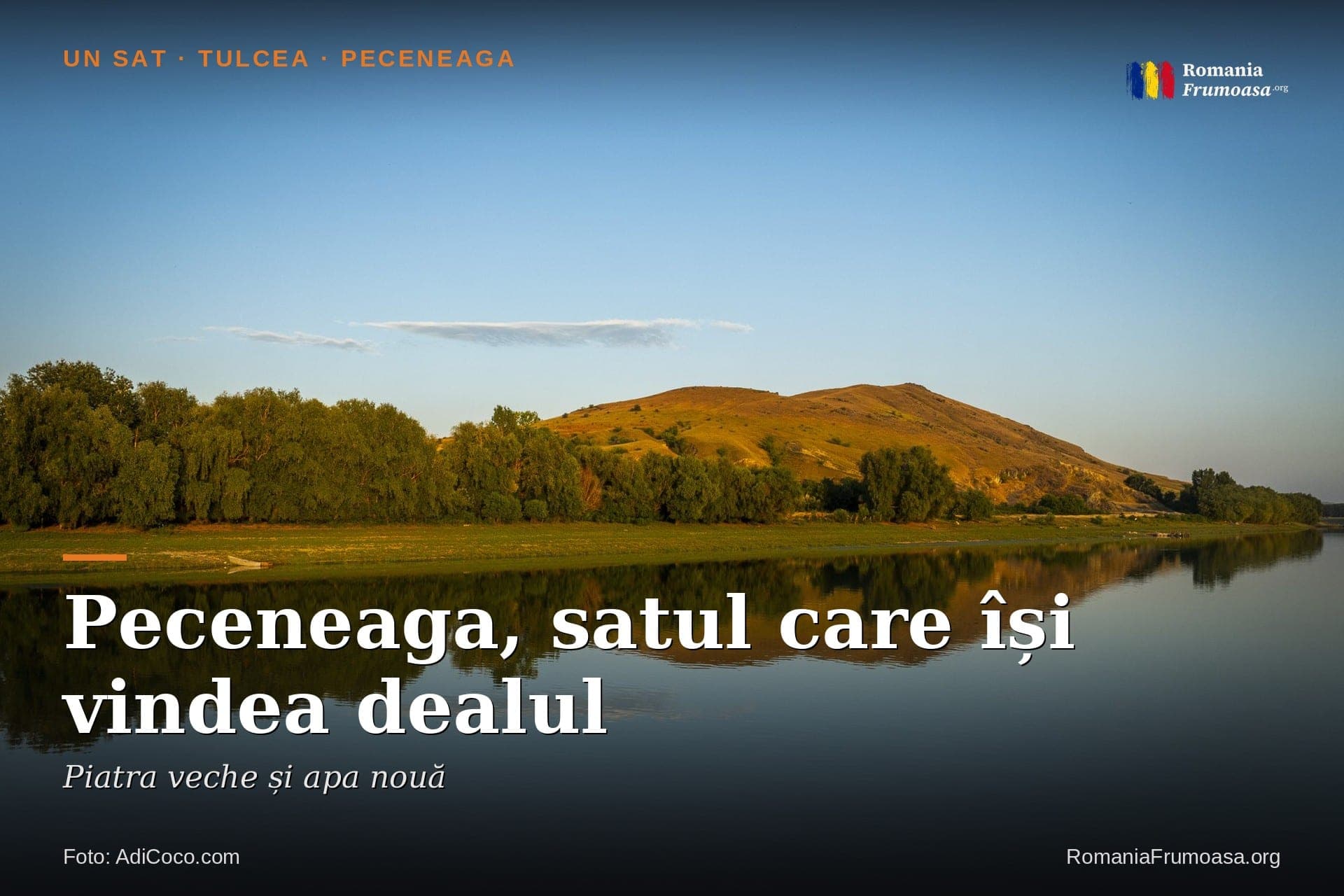 Peceneaga, satul care își vindea dealul