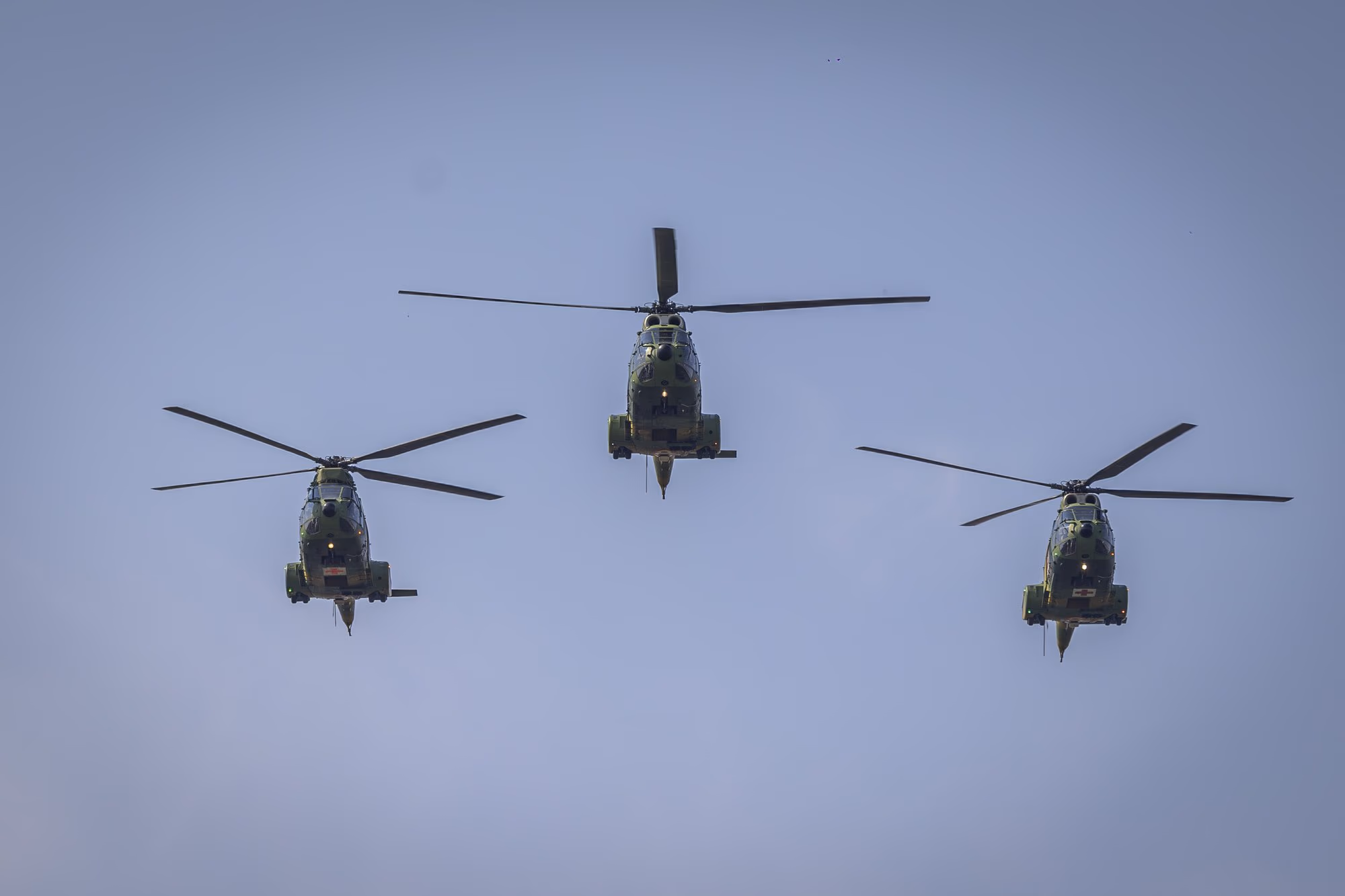 IAR-330 Puma kötelékben. Fotó: AdiCoco.com