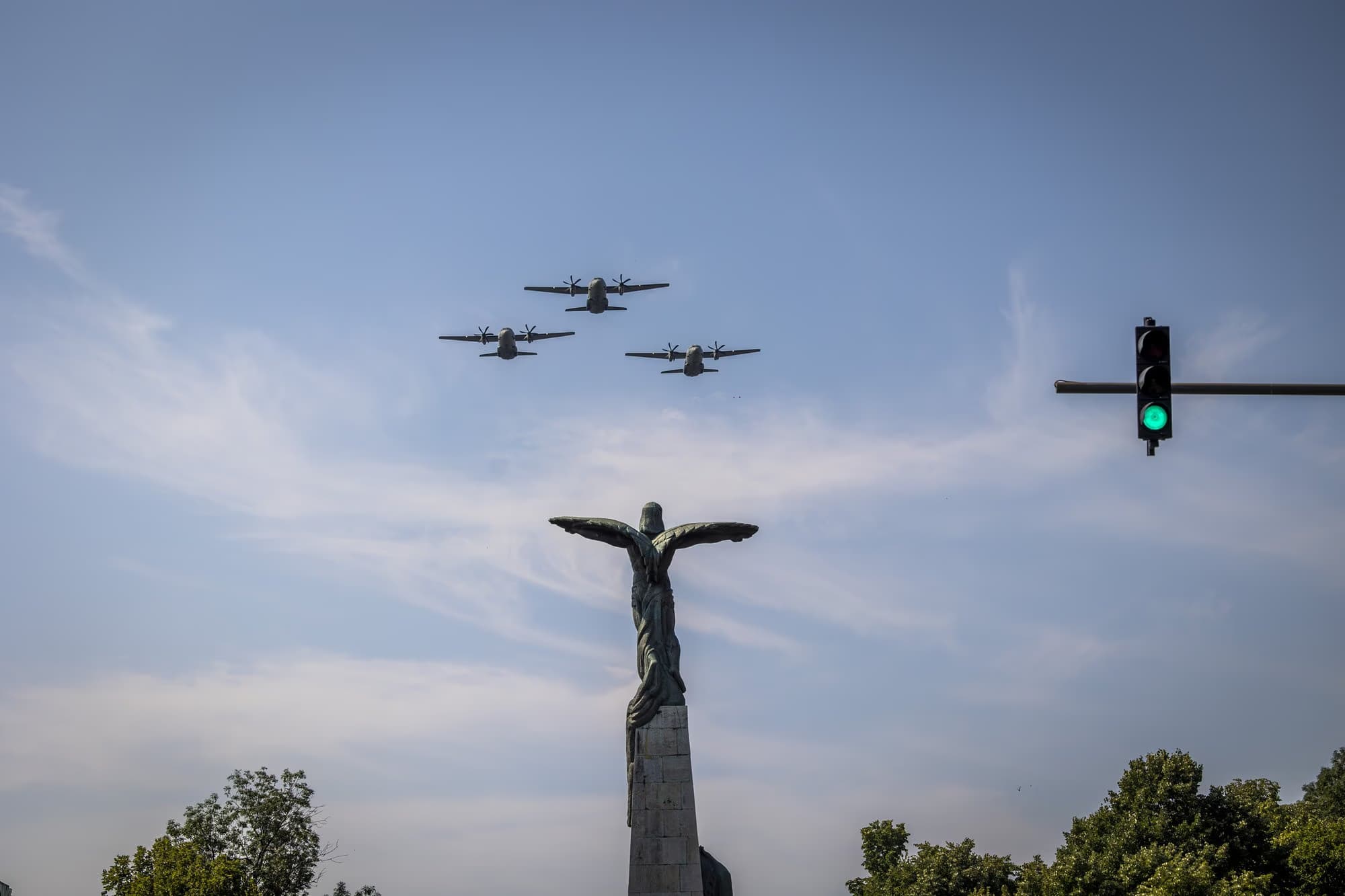 The transport flyover, seen from the intersection. Photo: AdiCoco.com