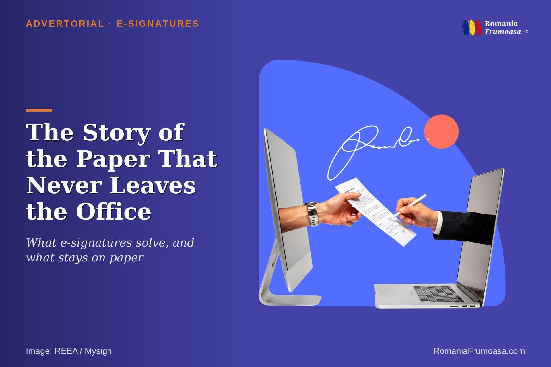 The Story of the Paper That Never Leaves the Office